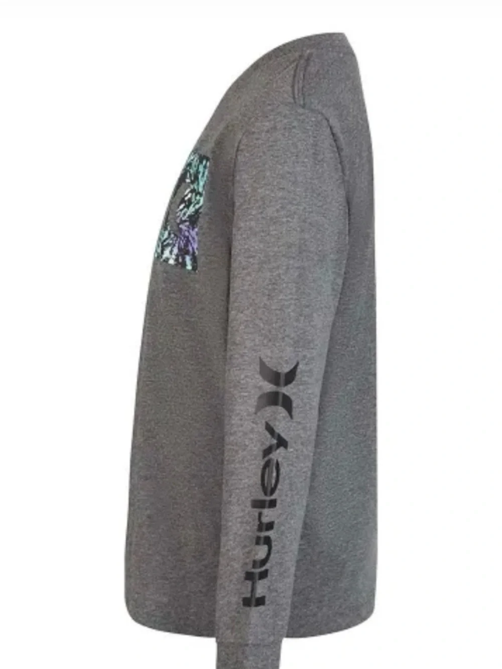 Hurley Long-Sleeve T-Shirt Youth gray size M NWT